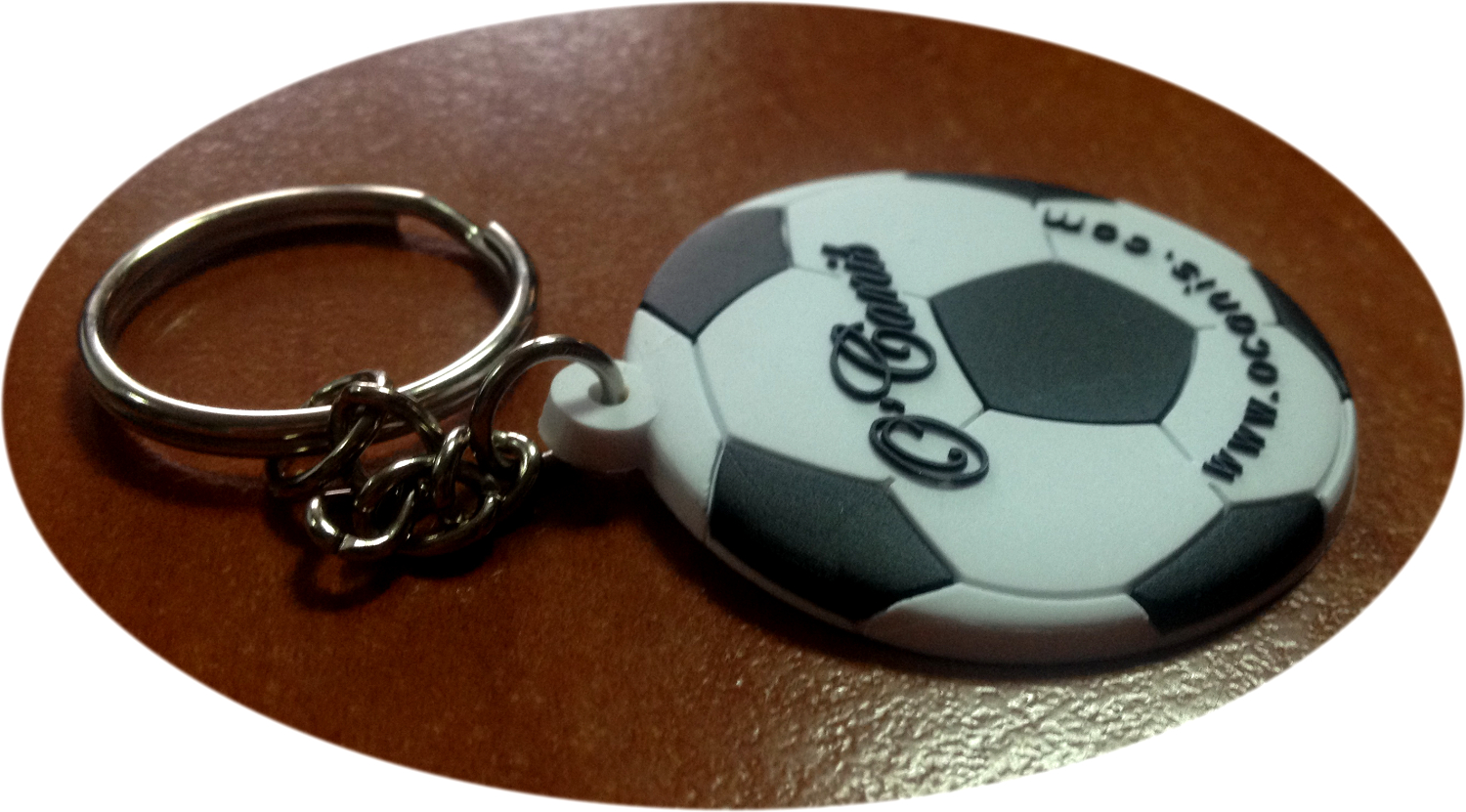 Brelok reklamowy soft logo 