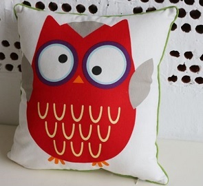 Poduszki reklamowe idywdiualny wzor sowa