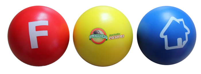 Realizacje Pilki antystress reklamowe