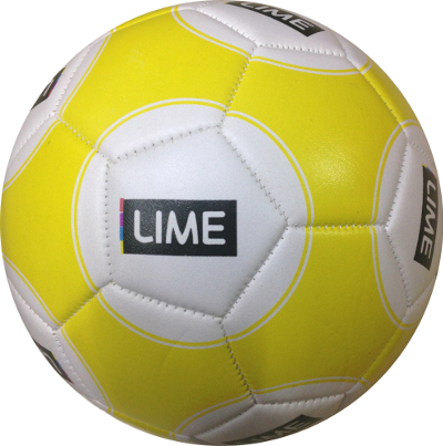Pilka meczowa reklamowa LIME